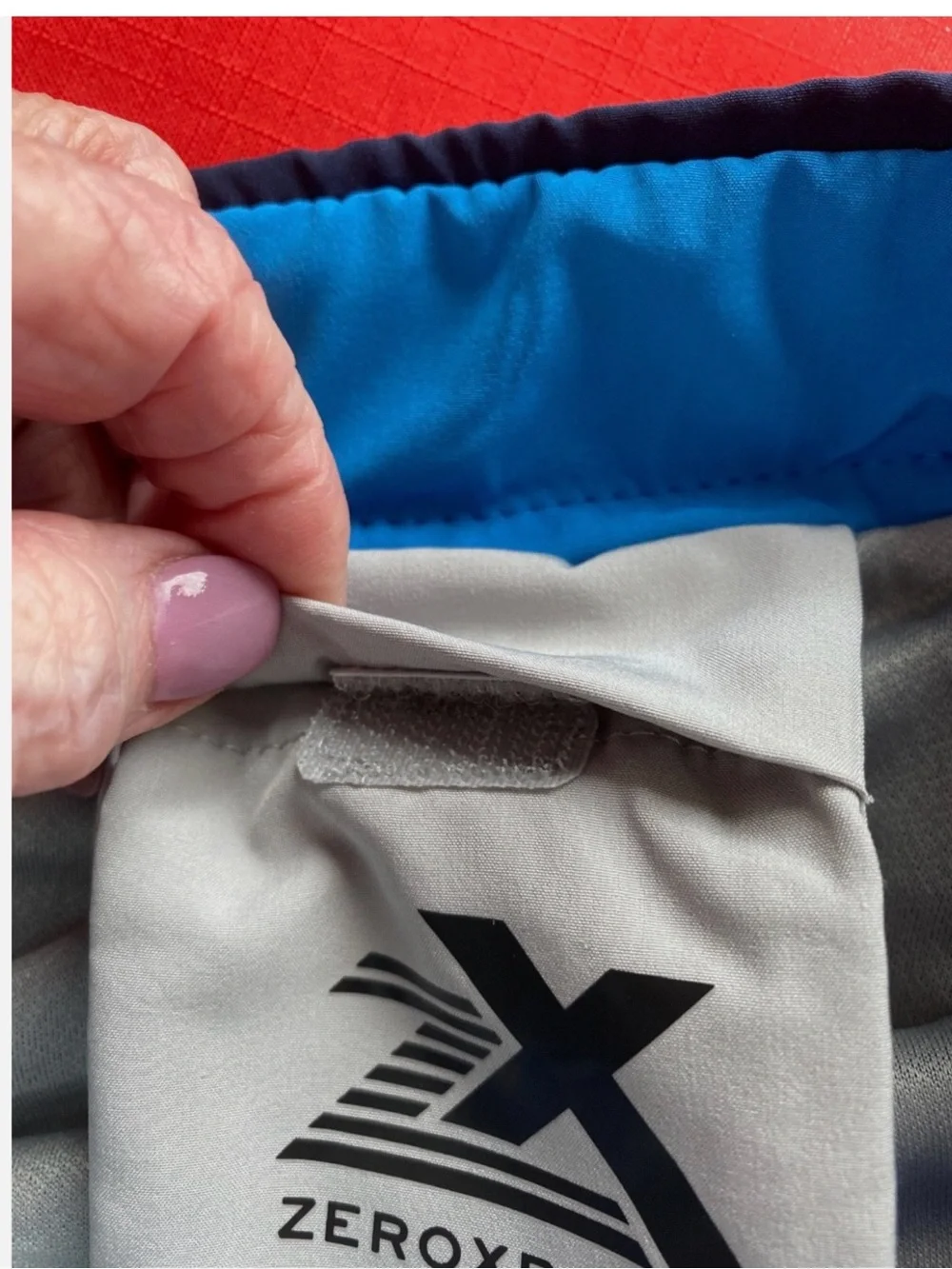 Men's Zeroxposur Blue Swim Shorts + Reel Life Blue Sun Protection Shirt XL